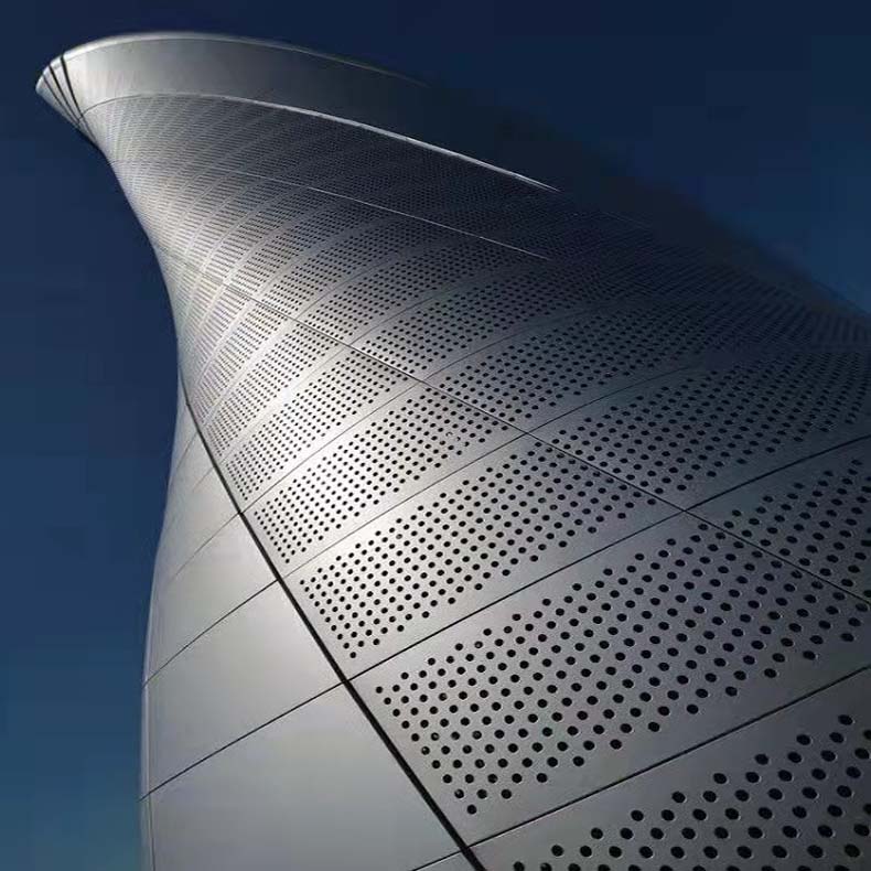 雙曲鋁單板精神堡壘